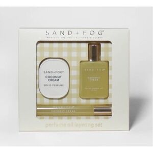Sand + Fog Coconut Cream Perfume Oil Layering Set
